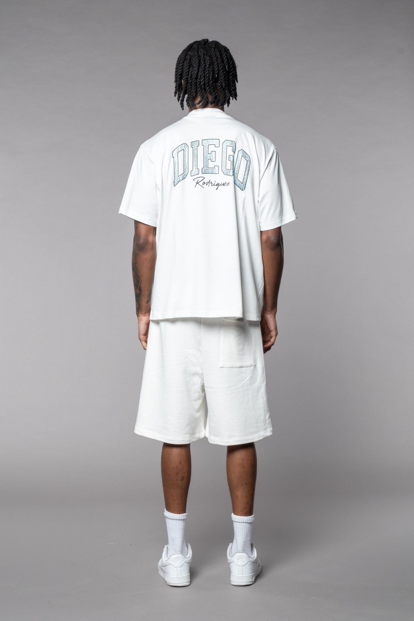 COORDINATO STRASS DIEGO BIANCO