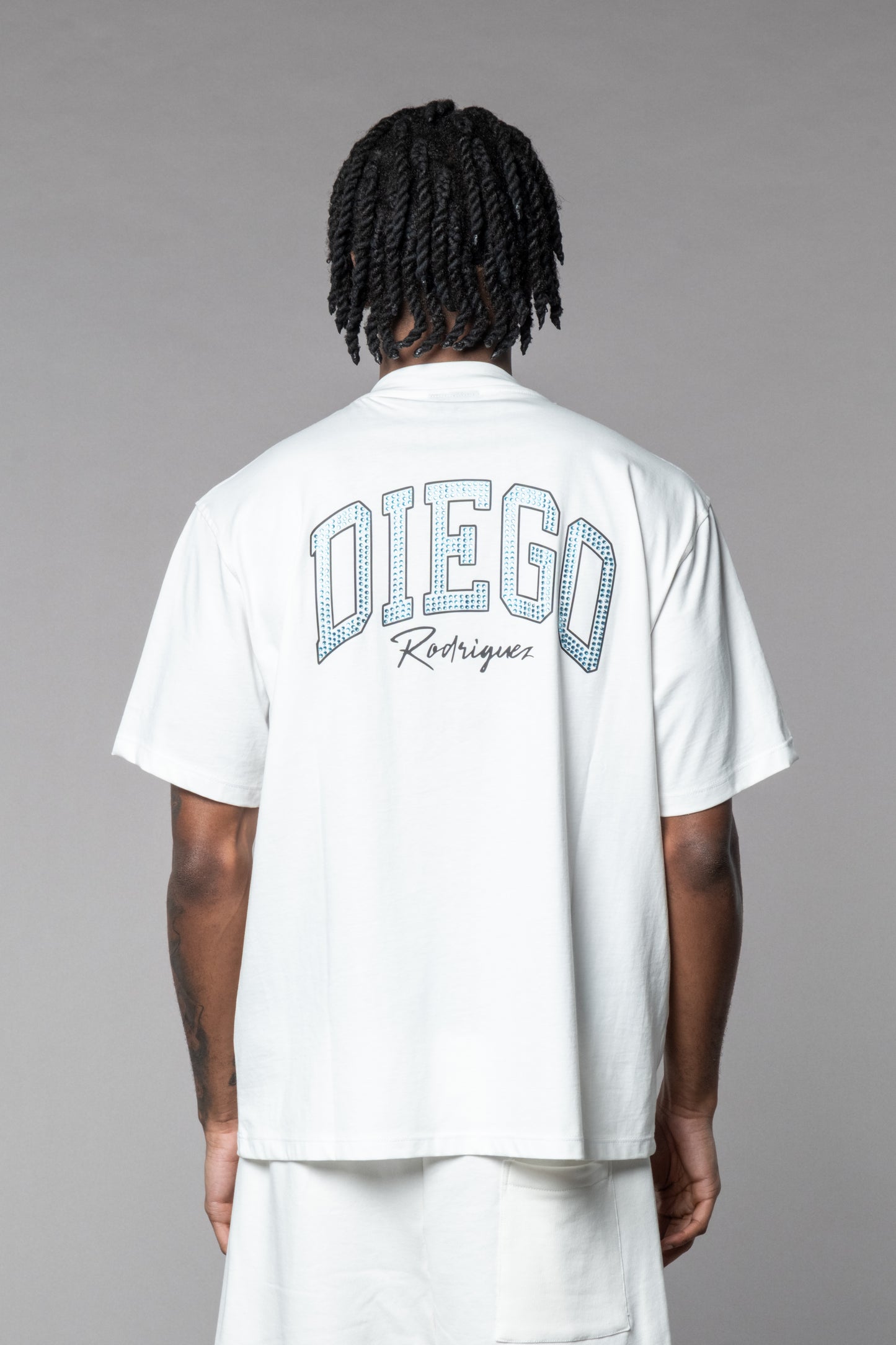 COORDINATO STRASS DIEGO BIANCO