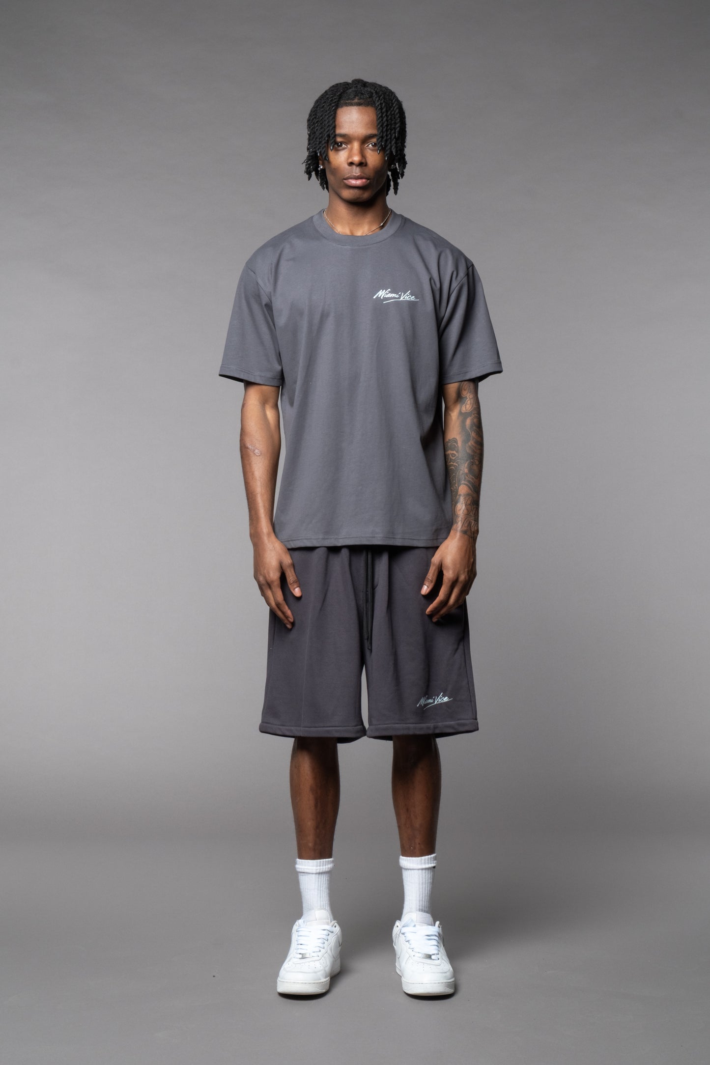 COORDINATO MIAMI VICE PIOMBO