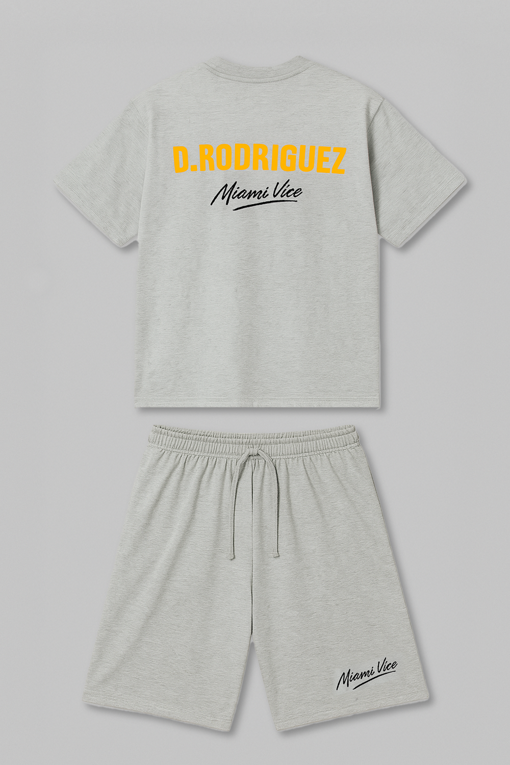 COORDINATO MIAMI VICE GRIGIO