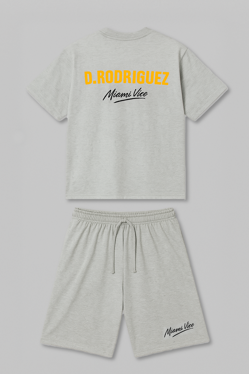 COORDINATO MIAMI VICE GRIGIO