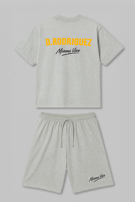 COORDINATO MIAMI VICE GRIGIO