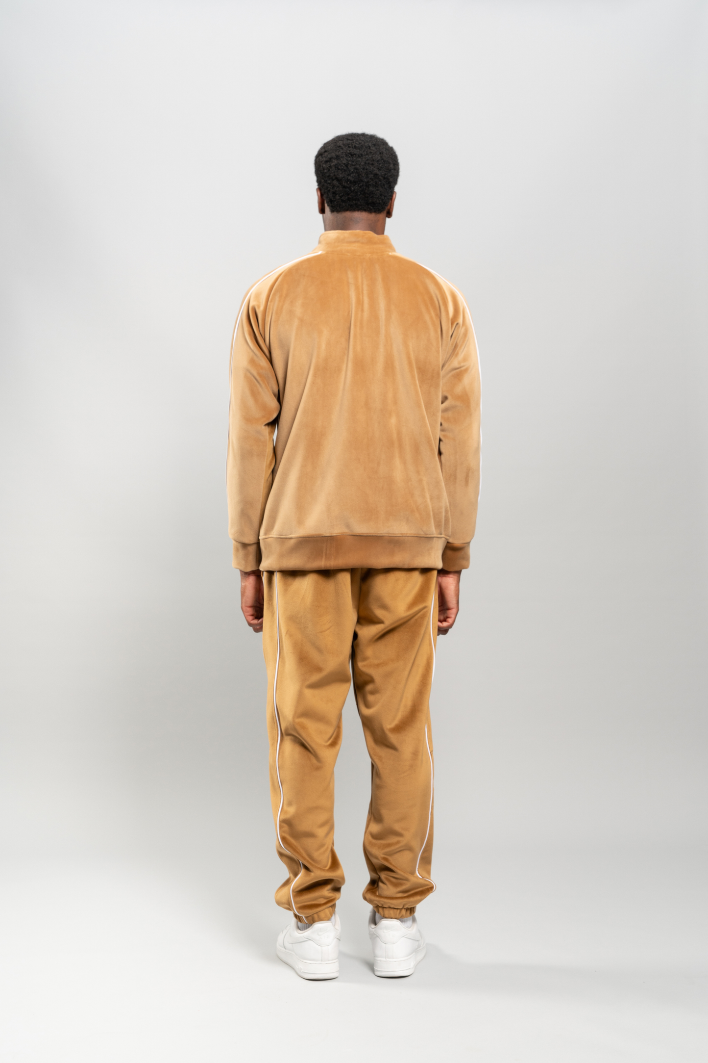 Chenille Camel Trousers