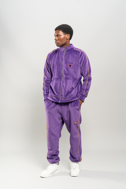 Purple Chenille Sweatshirt