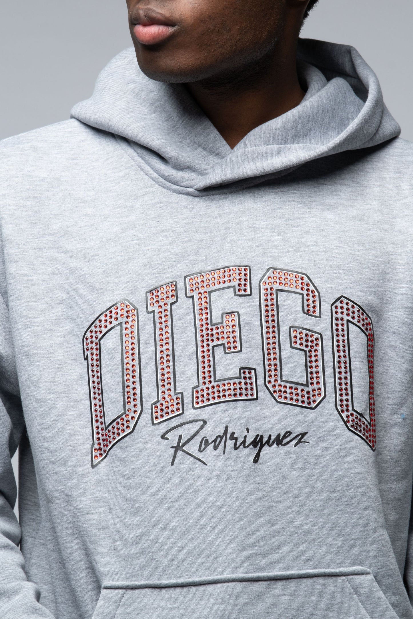 Sudadera de lujo gris "Diego"