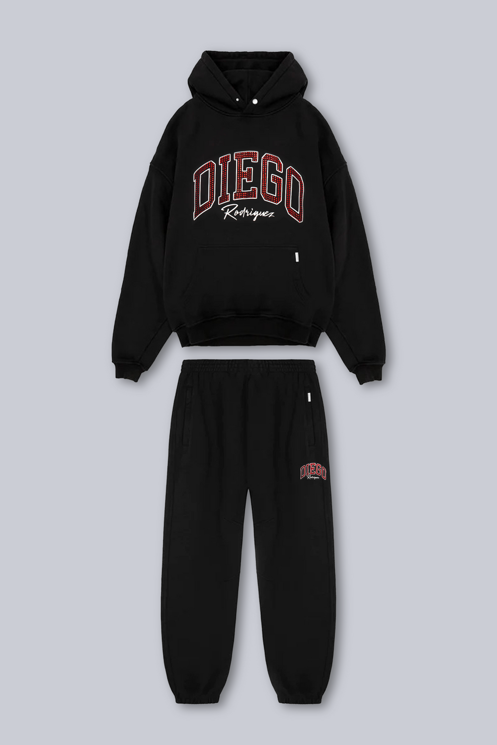 Traje completo de lujo "Diego" Negro