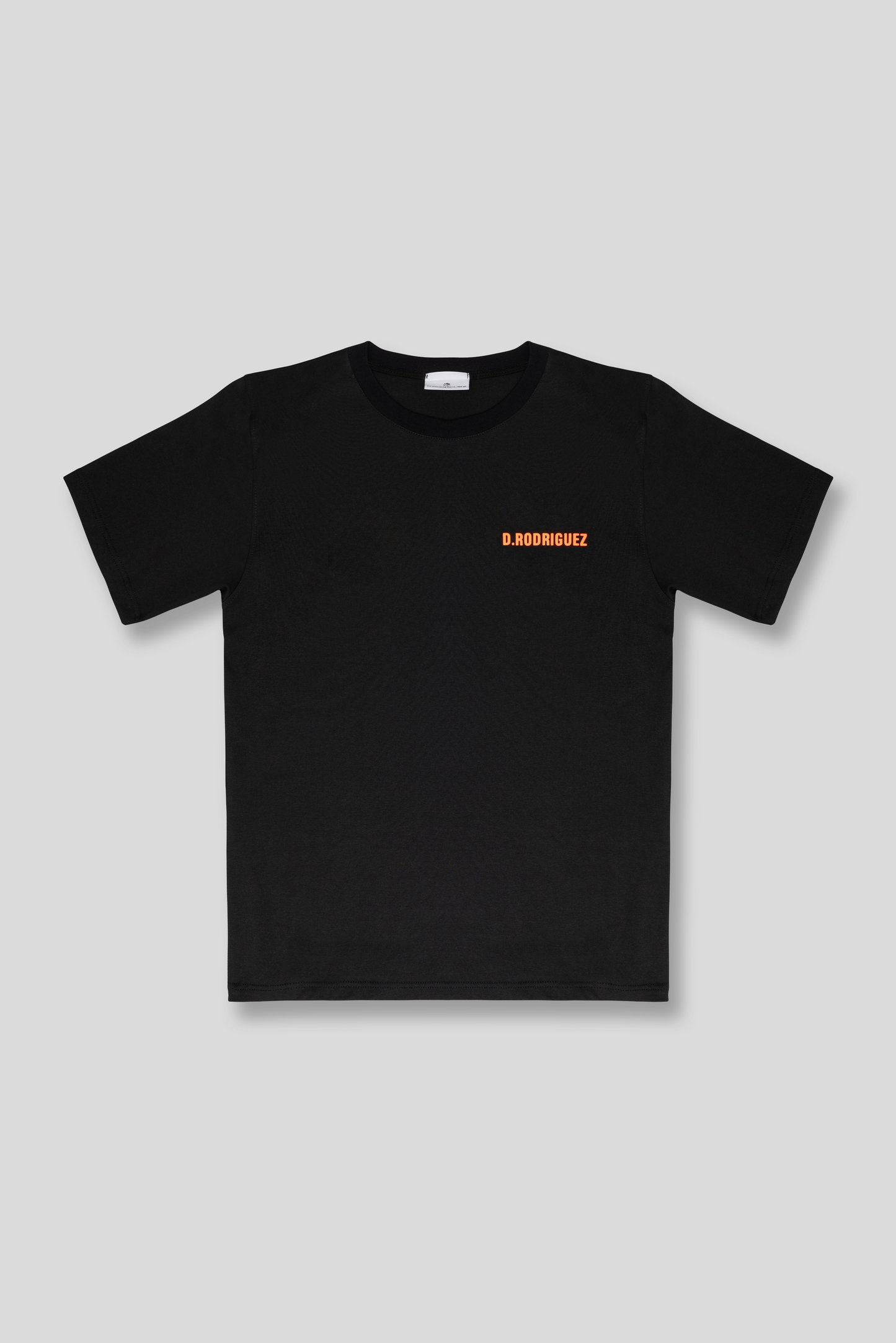 Camiseta de estampado naranja