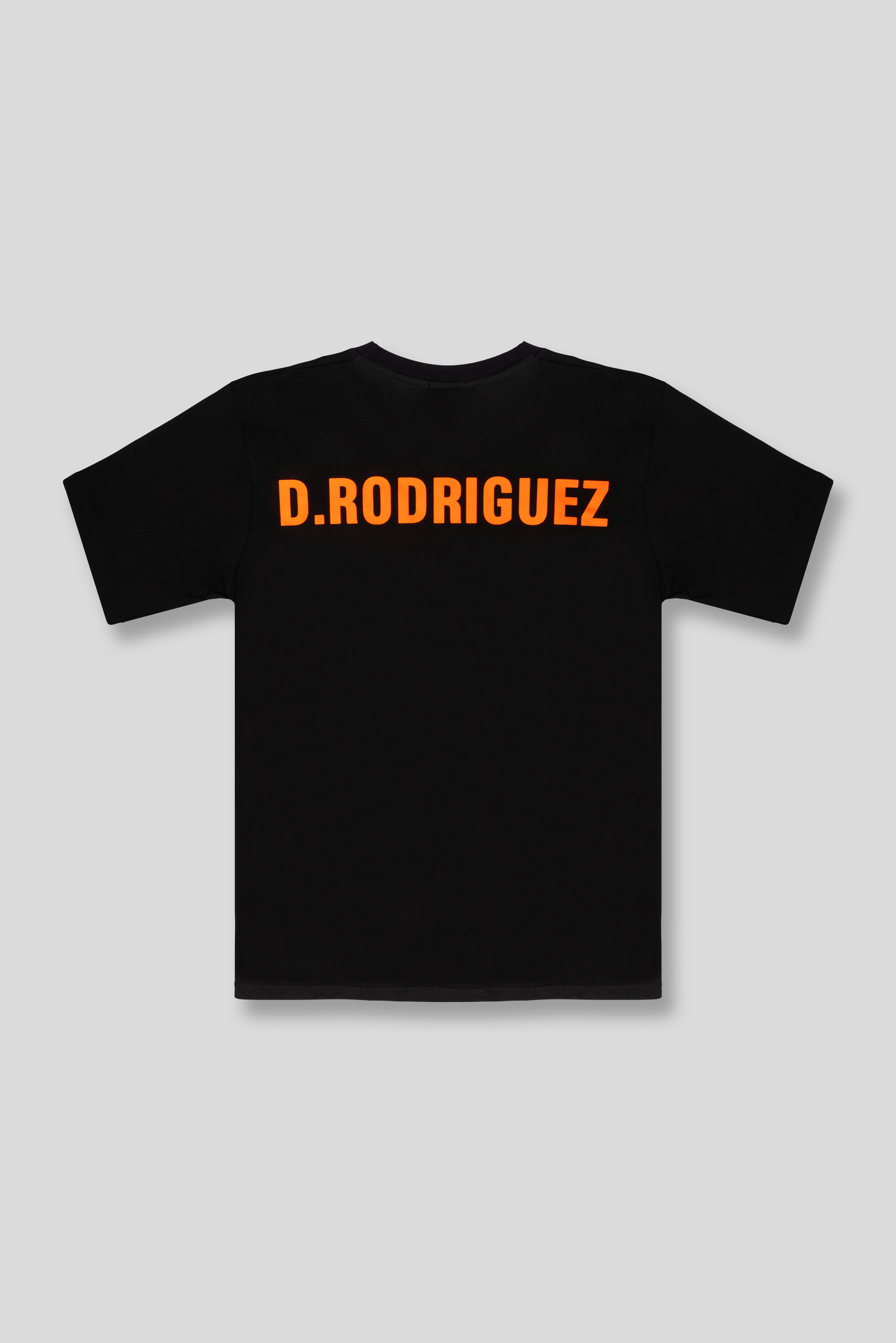 Camiseta de estampado naranja