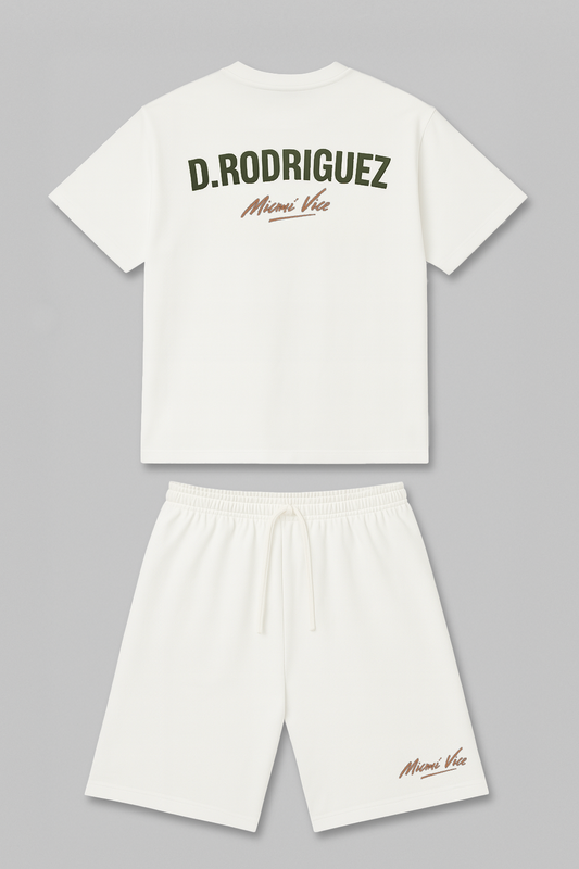 COORDINATO MIAMI VICE BIANCO
