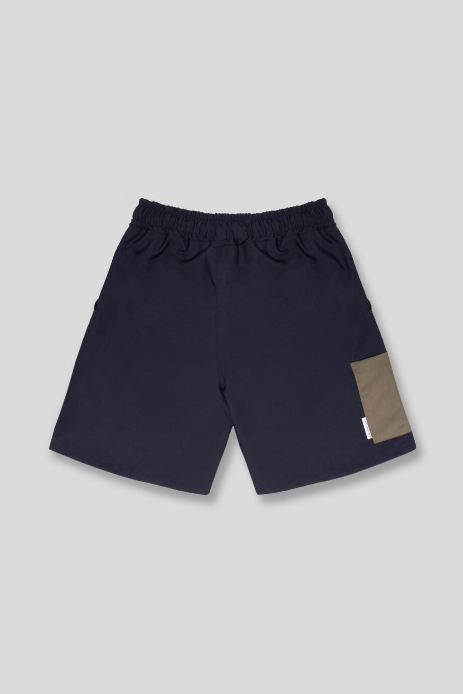 Shorts Blu con Tasca Laterale